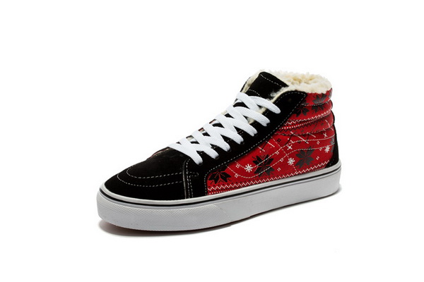 Vans High-Top Shoes Men Lined with fur--005